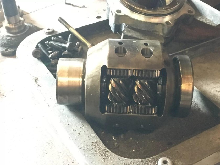 Межосевой дифференциал торсен