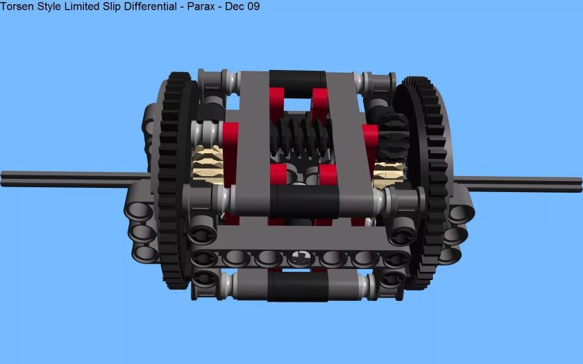 Межосевой дифференциал торсен