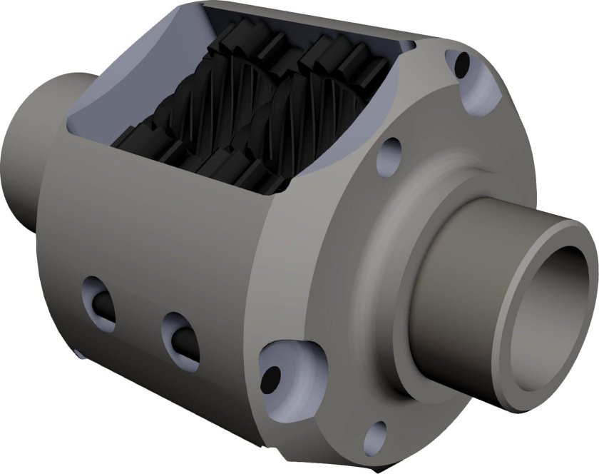 Дифференциал на 3d принтере