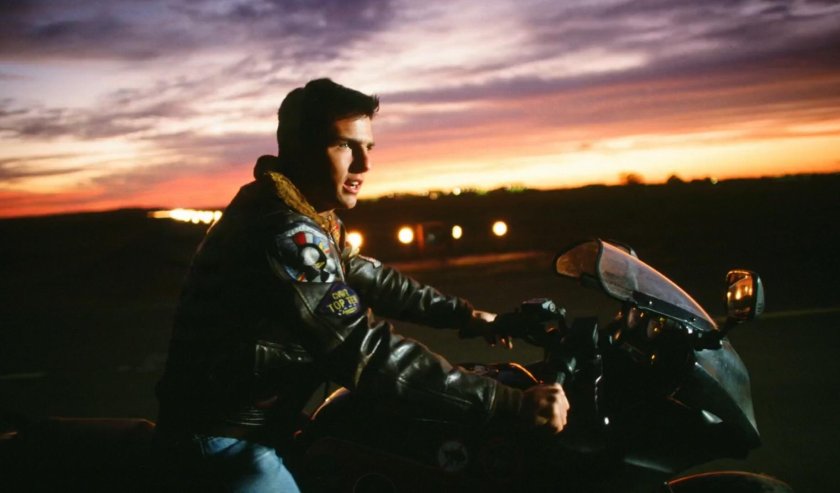 Том Круз топ Ган 1986