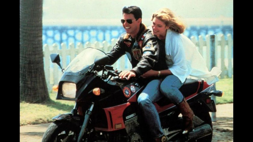 Top gun том круз и келли макгиллис