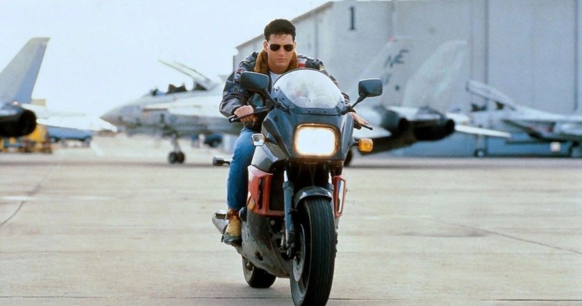 Топ Ган Мэверик мотоцикл