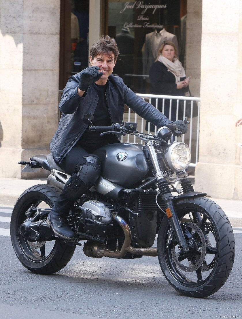 Том Круз на мотоцикле миссия невыполнима 2