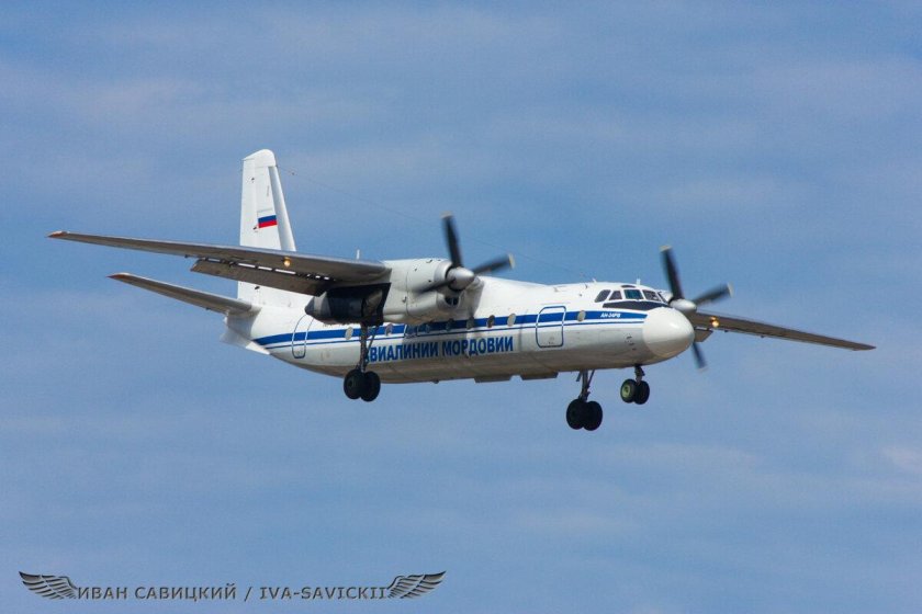 Самолёт ан 24 пассажирский