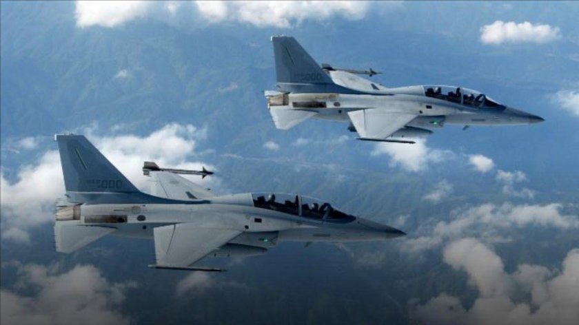 Истребители Южная Корея fa 50