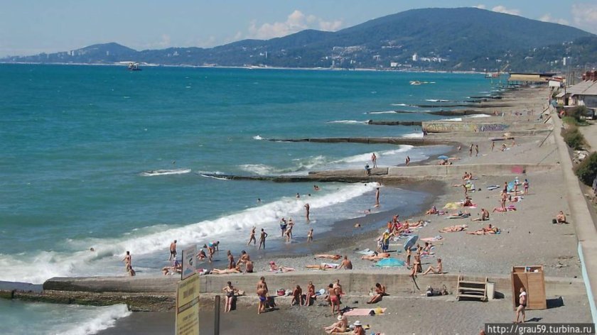Пляж Кургородок Адлер
