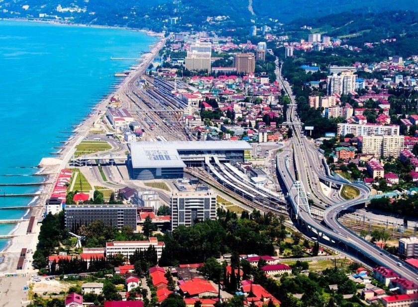 ЖД вокзал Сочи Адлер