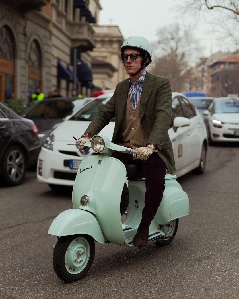 Итальянский мотороллер