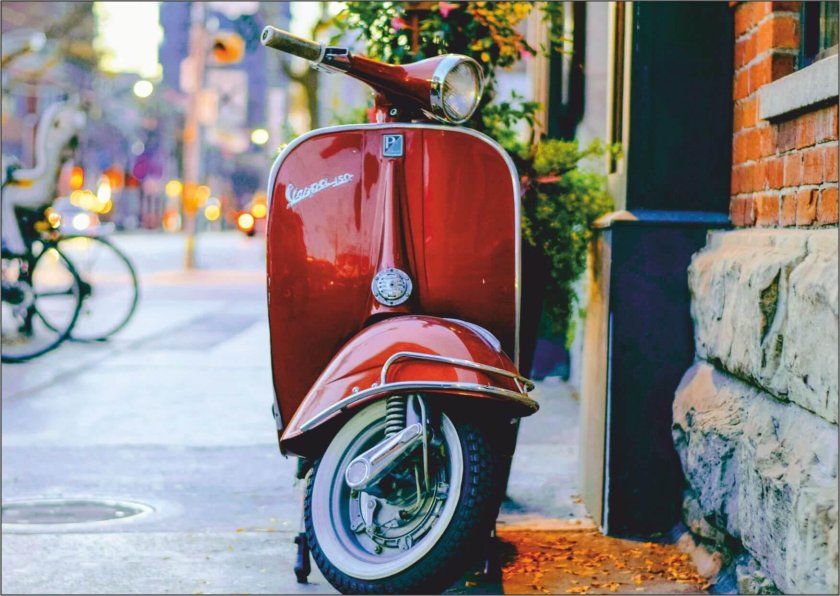 Мопед итальянский Веспа