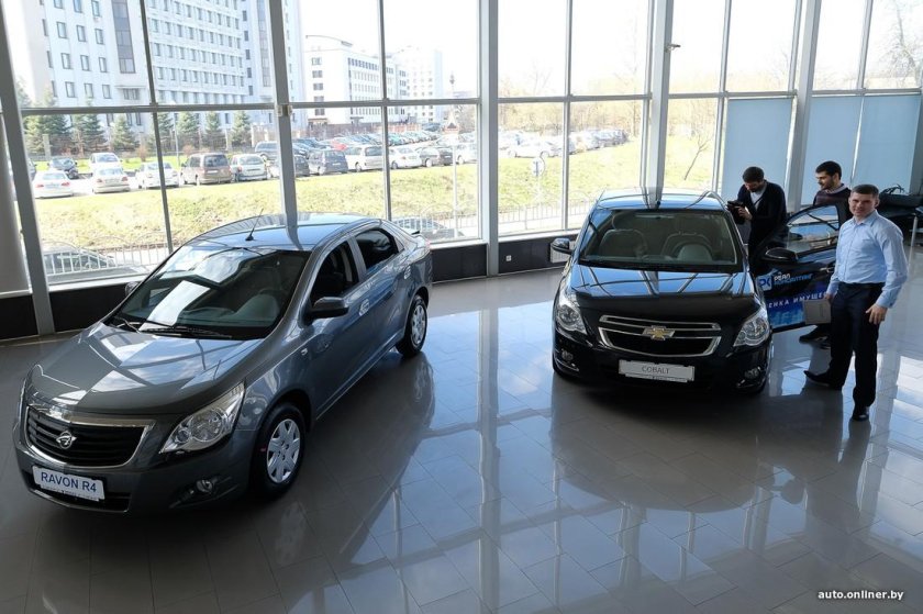 Авто GM Модельный ряд