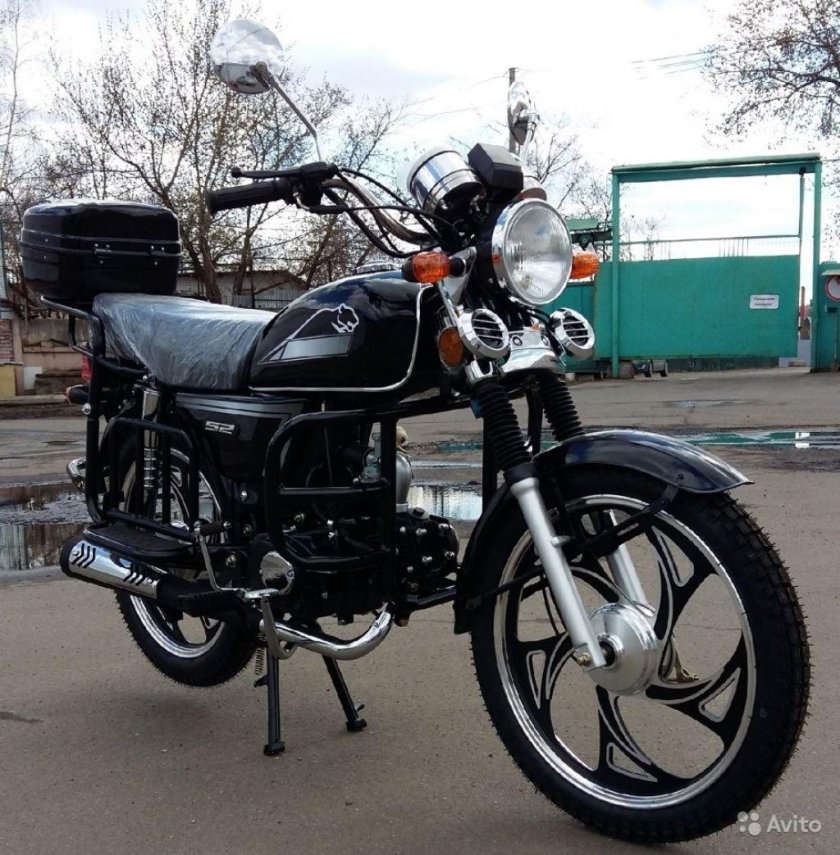 Мотоцикл Альфа Люкс 110 куб