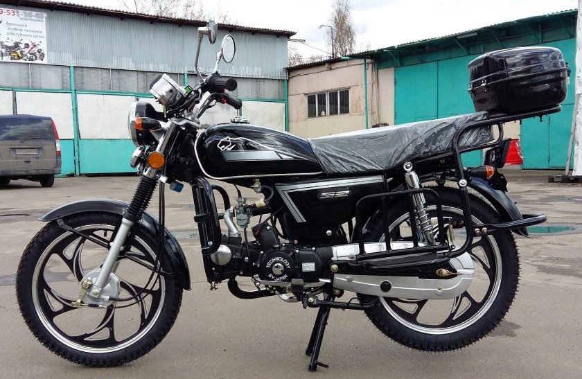 Мотоцикл Альфа Ягуар 110