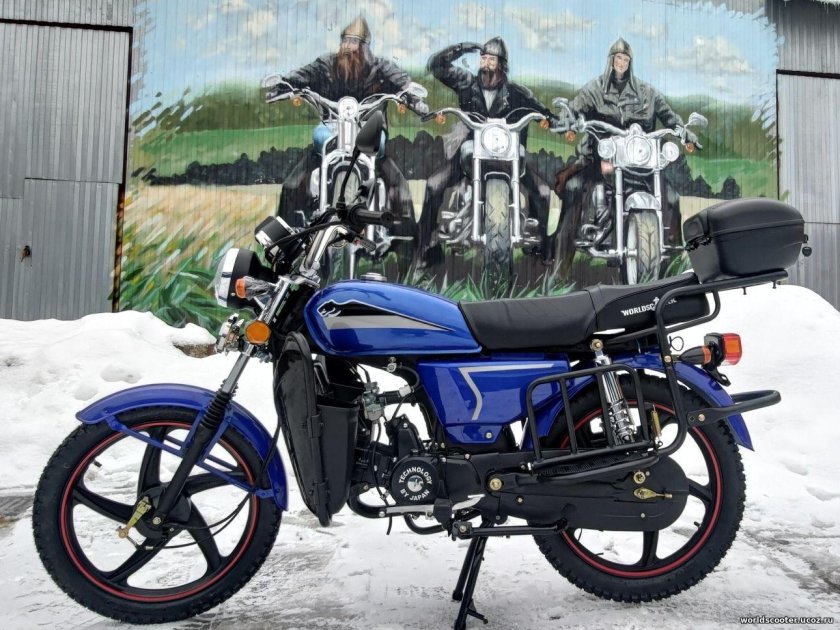 Мопед Альфа Ягуар 110