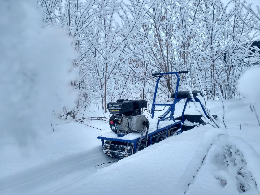 Мотобуксировщик Альбатрос-l8