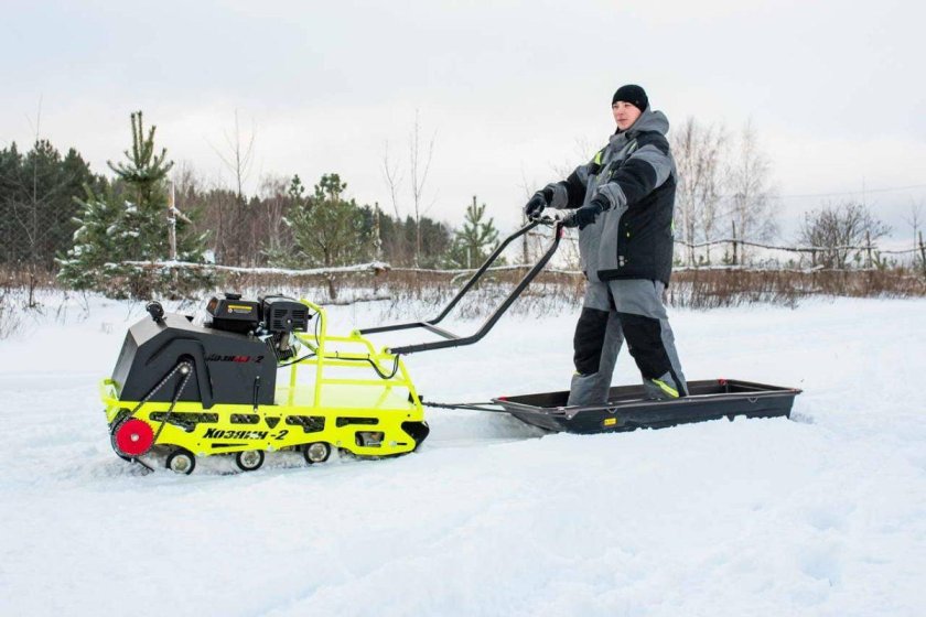 Мотобуксировщик хозяин 2