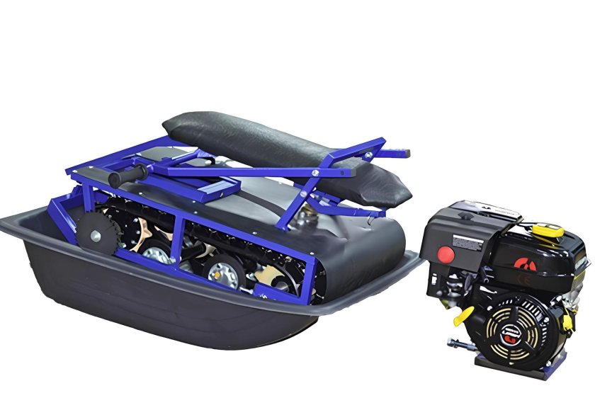 Мини-мотобуксировщик "Альбатрос-м"