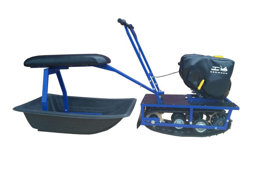 Мини-мотобуксировщик "Альбатрос-м"