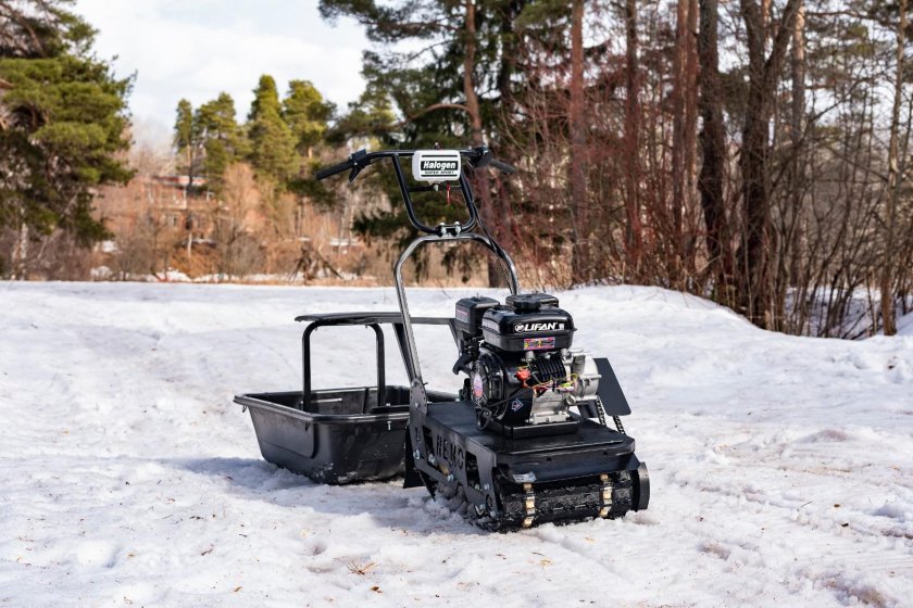 Мотобуксировщик Бурлак-м Практик 6.5 л.с.