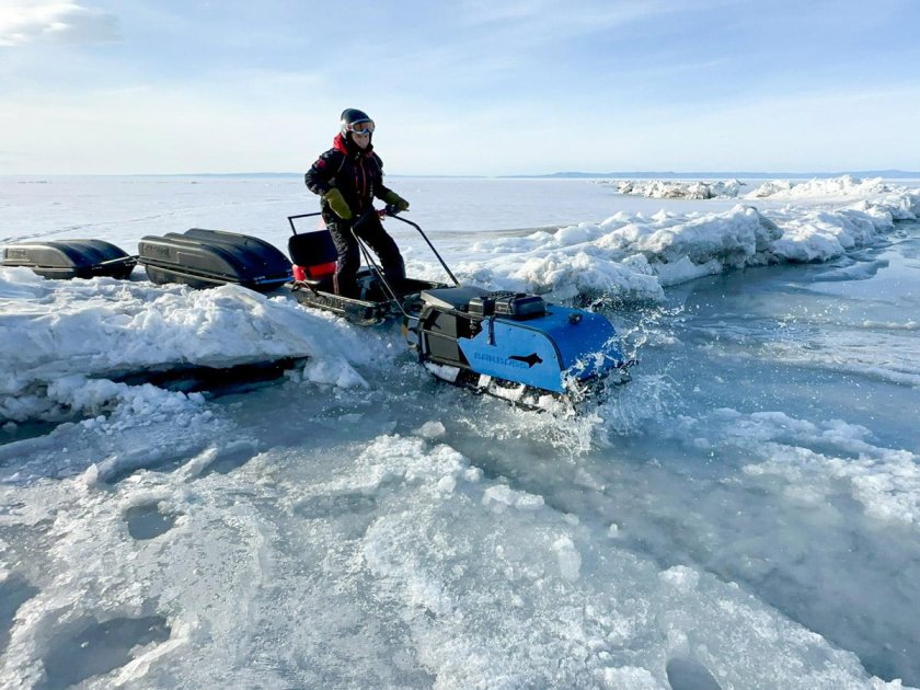 Мотобуксировщик Барбос
