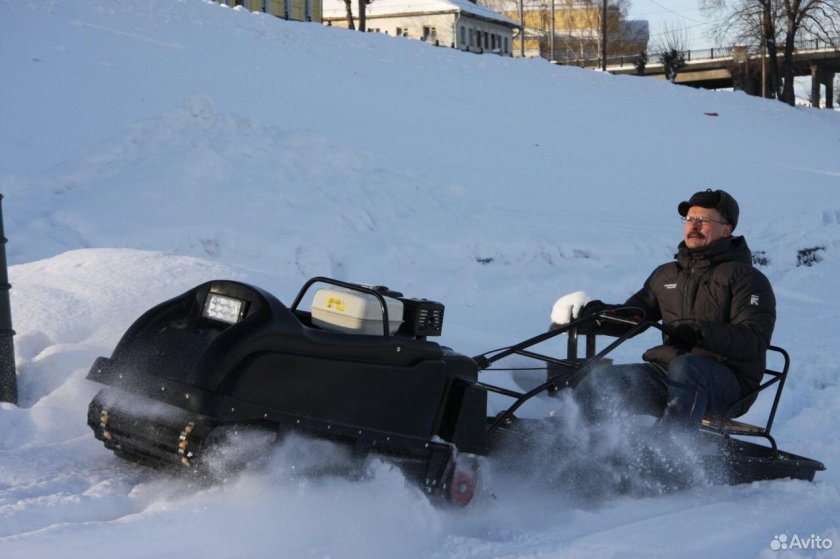 Мотобуксировщик Волгарь Бурлак