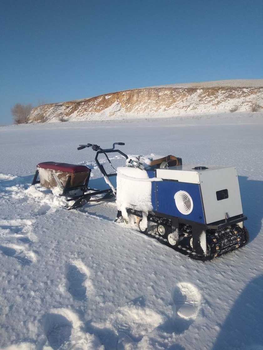 Сани для снегоболотохода