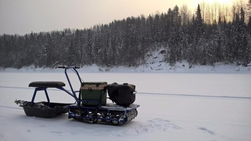 Мотобуксировщик Альбатрос-l8