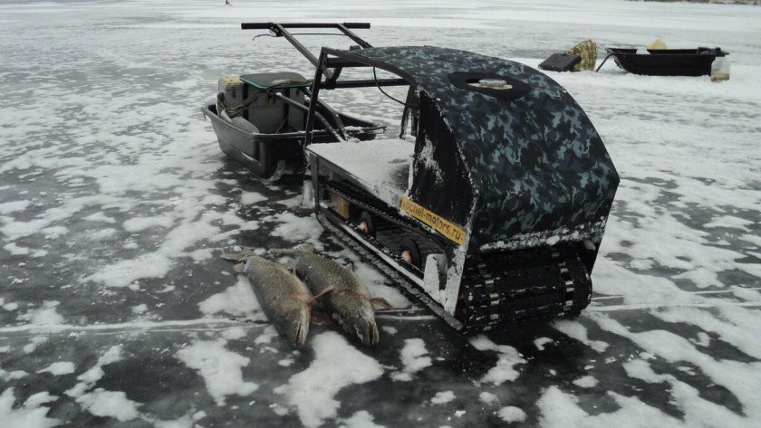 Мотобуксировщик Альбатрос-l8