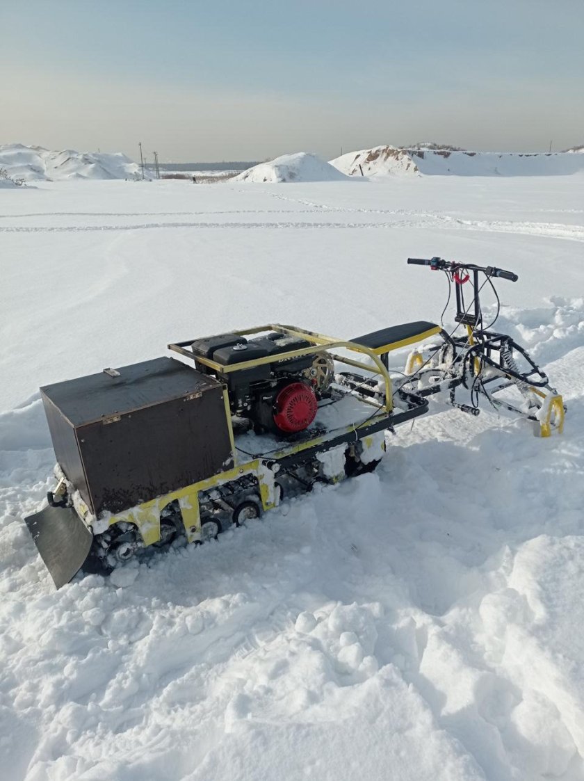 Мотособака из мотоблока