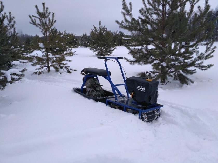 Мотособака или снегоход