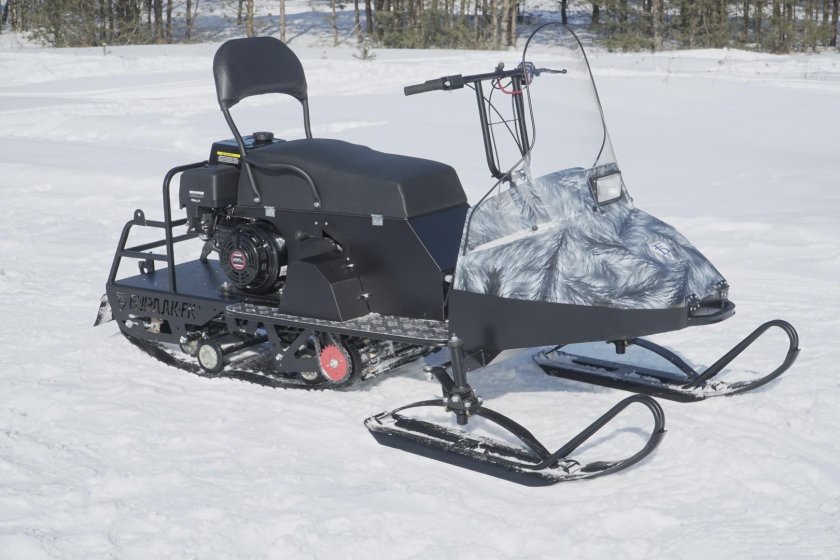 Снегоход Бурлак-м Егерь 15 л.с.