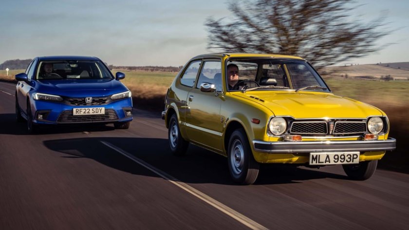 Honda civic 1 поколение