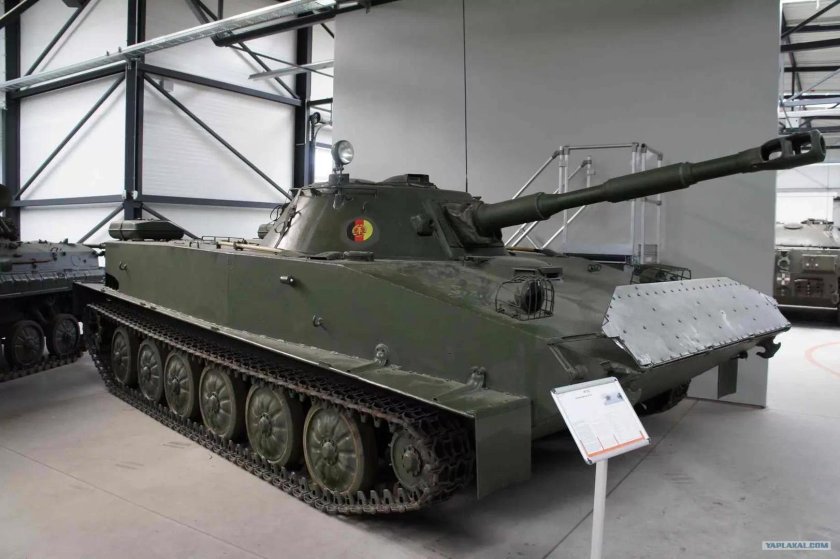 Пт-76б плавающий танк