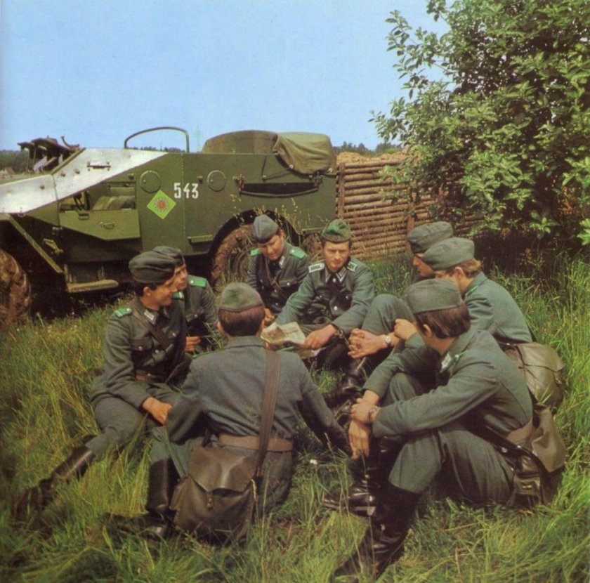 БТР 40 армии ГДР