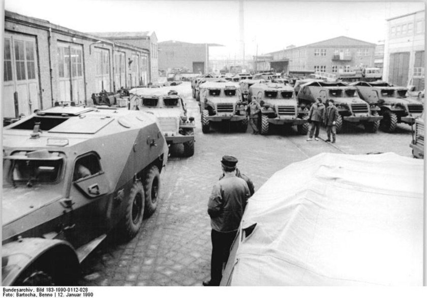 БТР 152 В армии ГДР