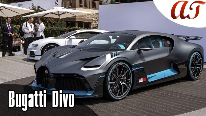Новая Бугатти диво