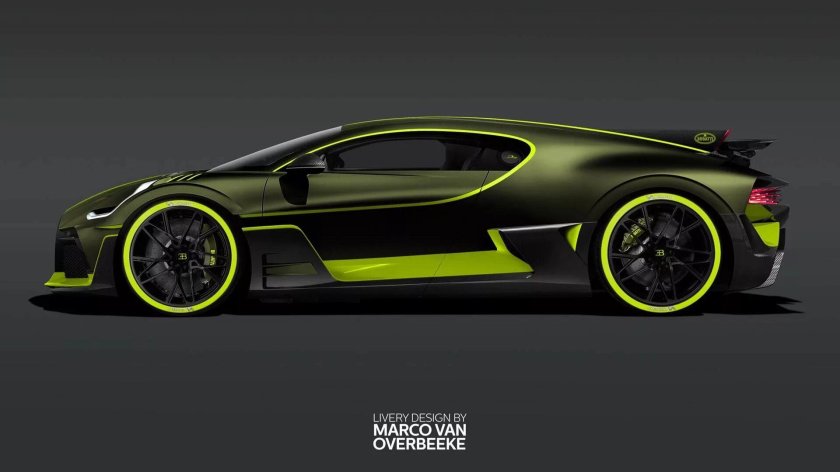 Бугатти Шерон диво