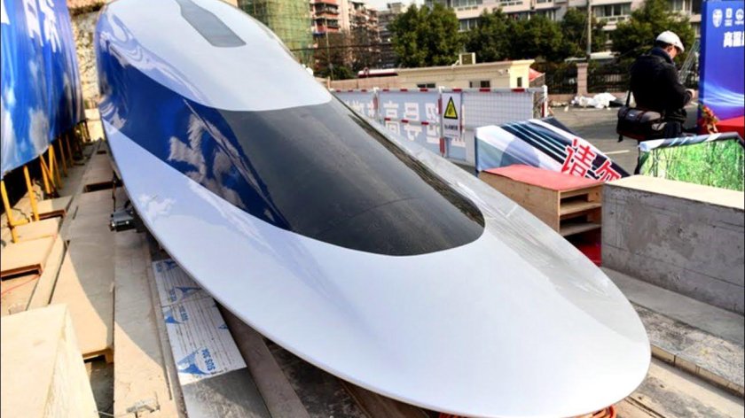 Маглев поезд Китай