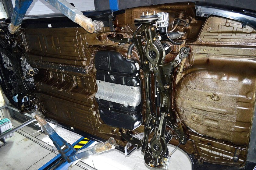 Днище Kia Rio 4