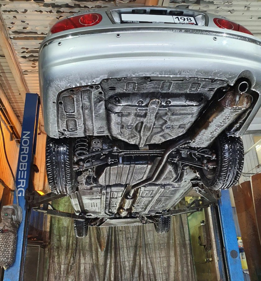 Мойка днища мицубиси миника