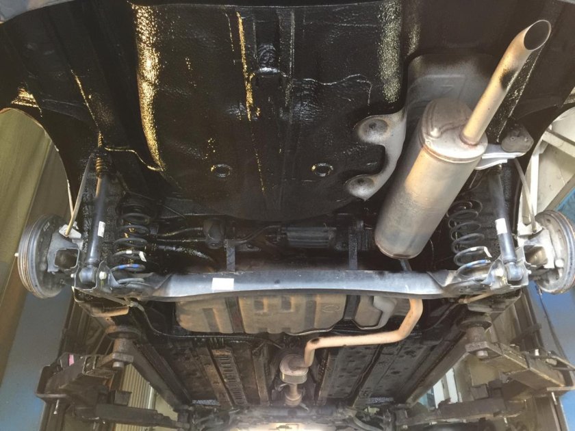 Днище Kia Rio 3