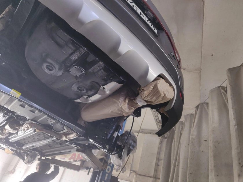 Днище Kia Rio 3