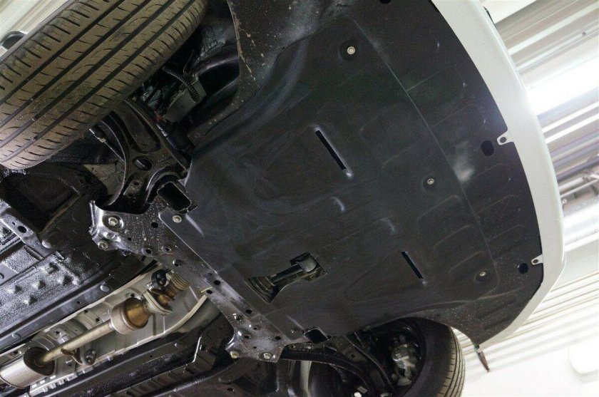 Защита двигателя Хендай Солярис 2020