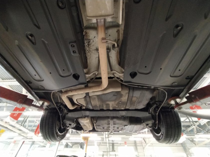 Киа Церато 2 днище