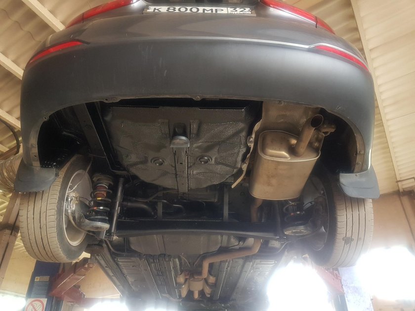 Днище Kia Cerato 2