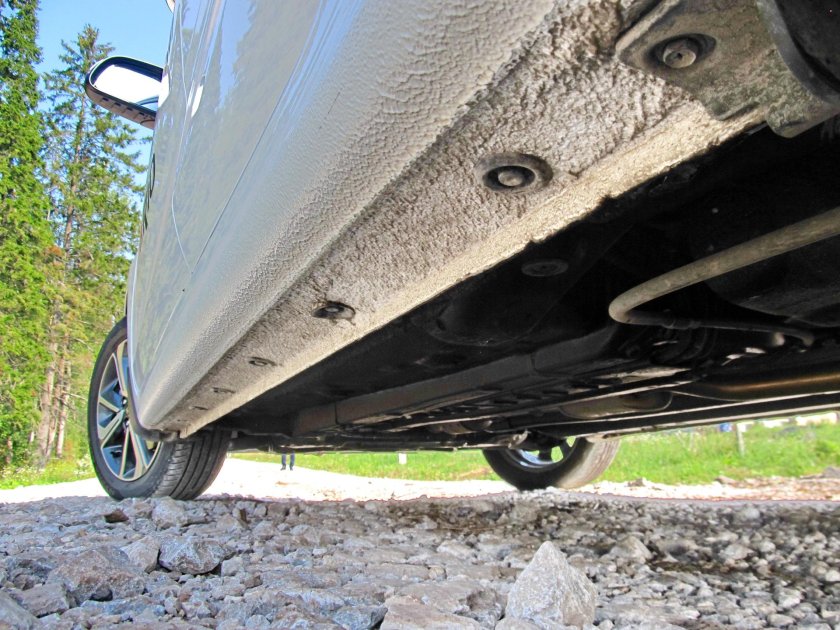 Днище Kia Rio 4