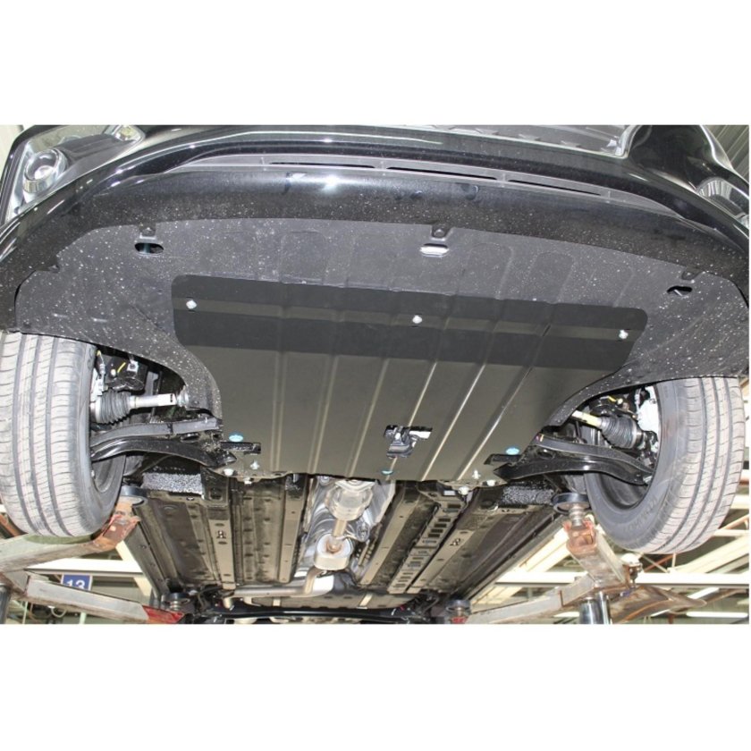 Защита картера для Hyundai Solaris 2017&gt;