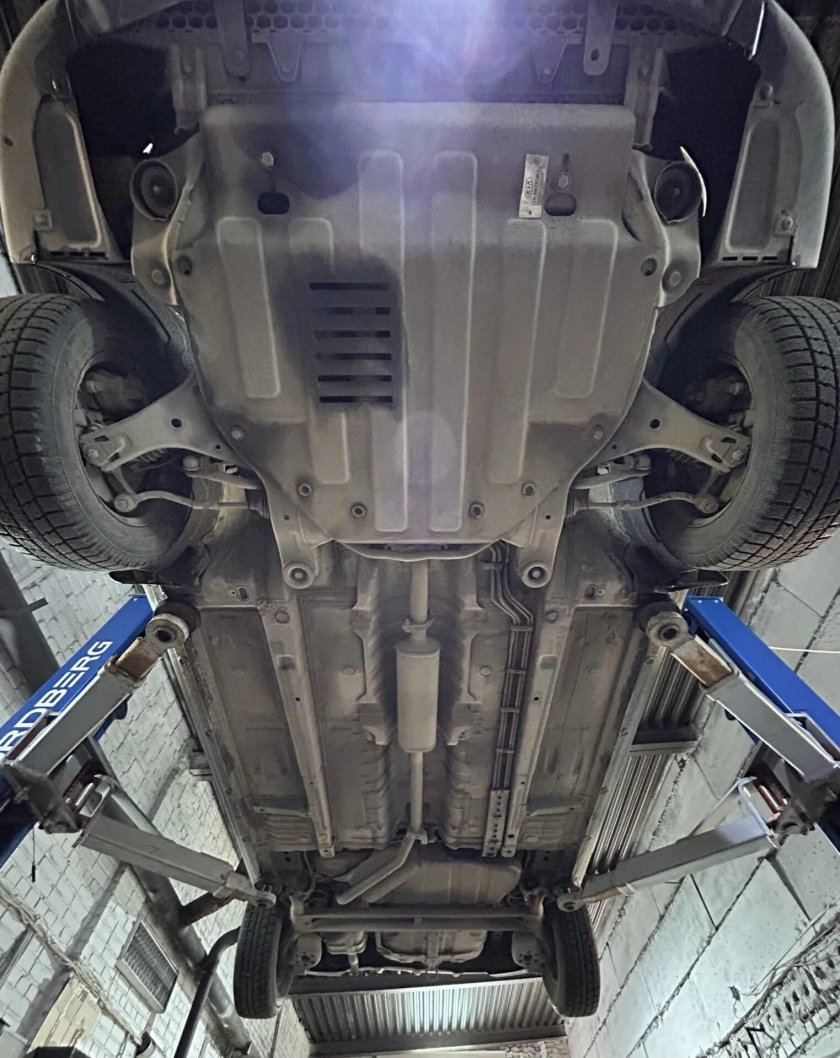 Вид днища кия спектра