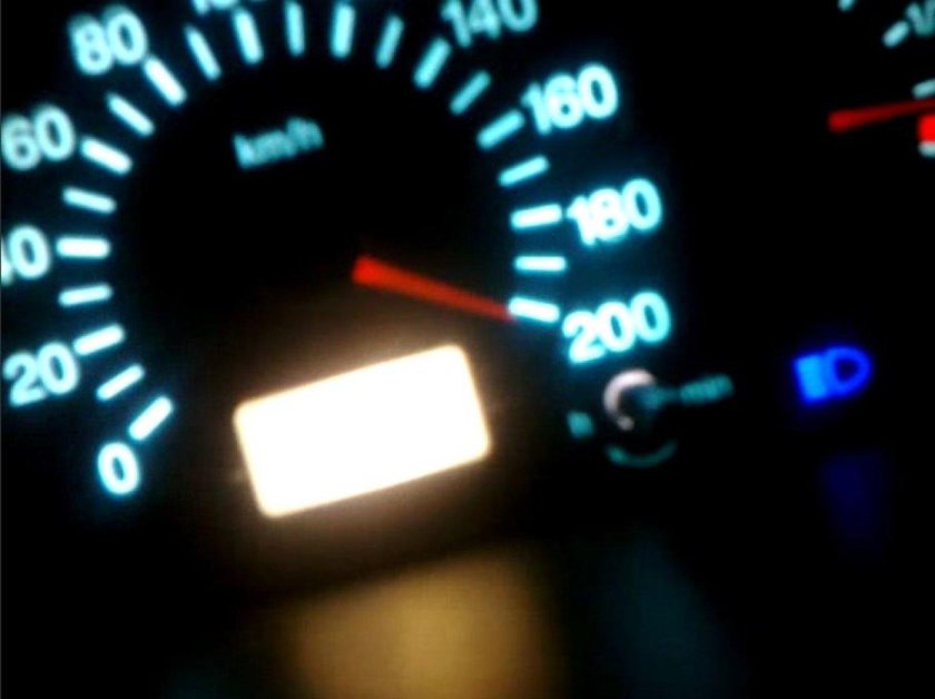 ВАЗ 2114 200 на спидометре