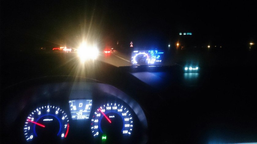 Солярис ночь спидометр 200