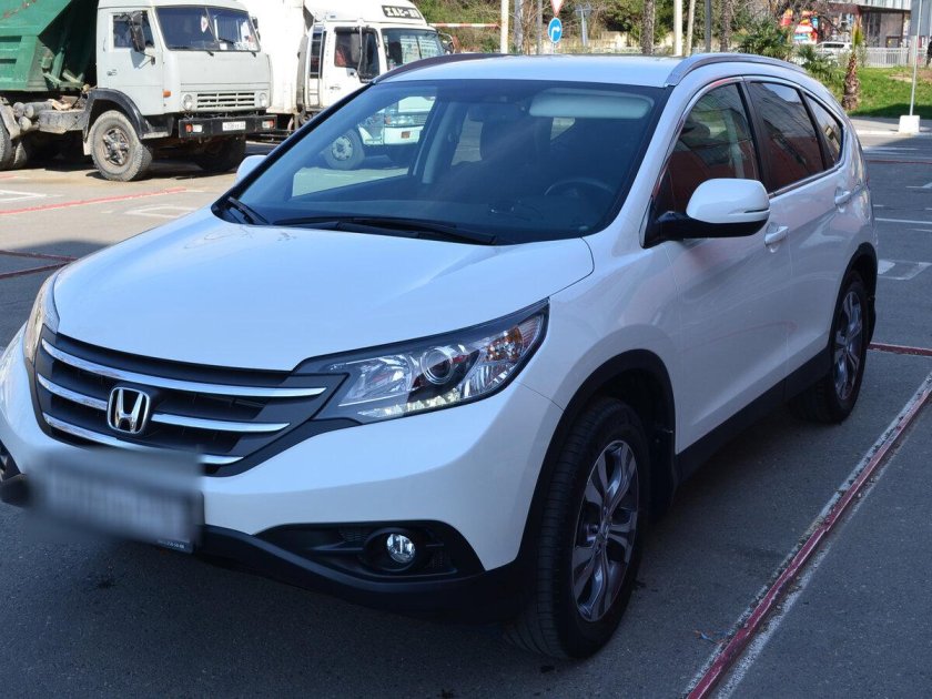 Honda CRV 2014 белый